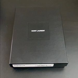 Saint Laurent wallet box
